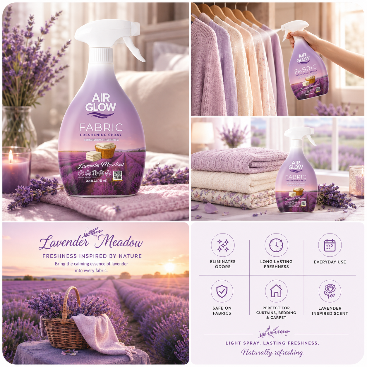 Lavender Meadow Scene 2