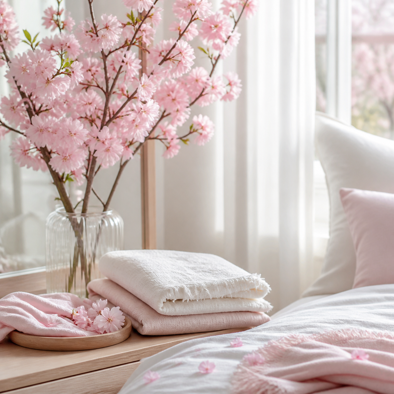 Blossom freshness mood room inspiration