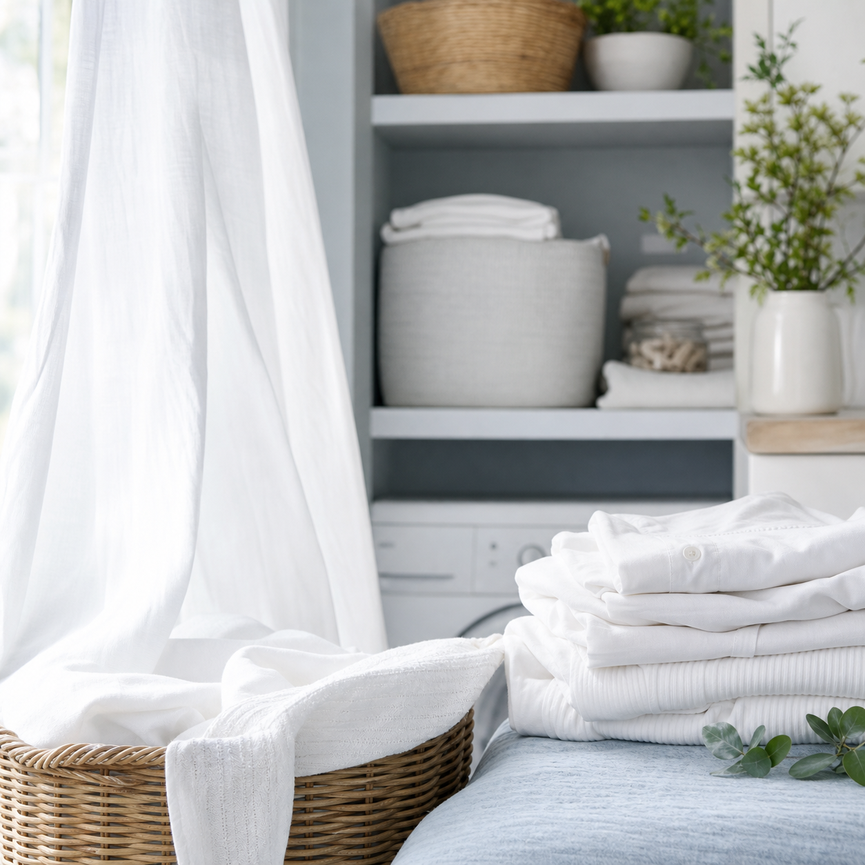 Clean freshness mood room inspiration