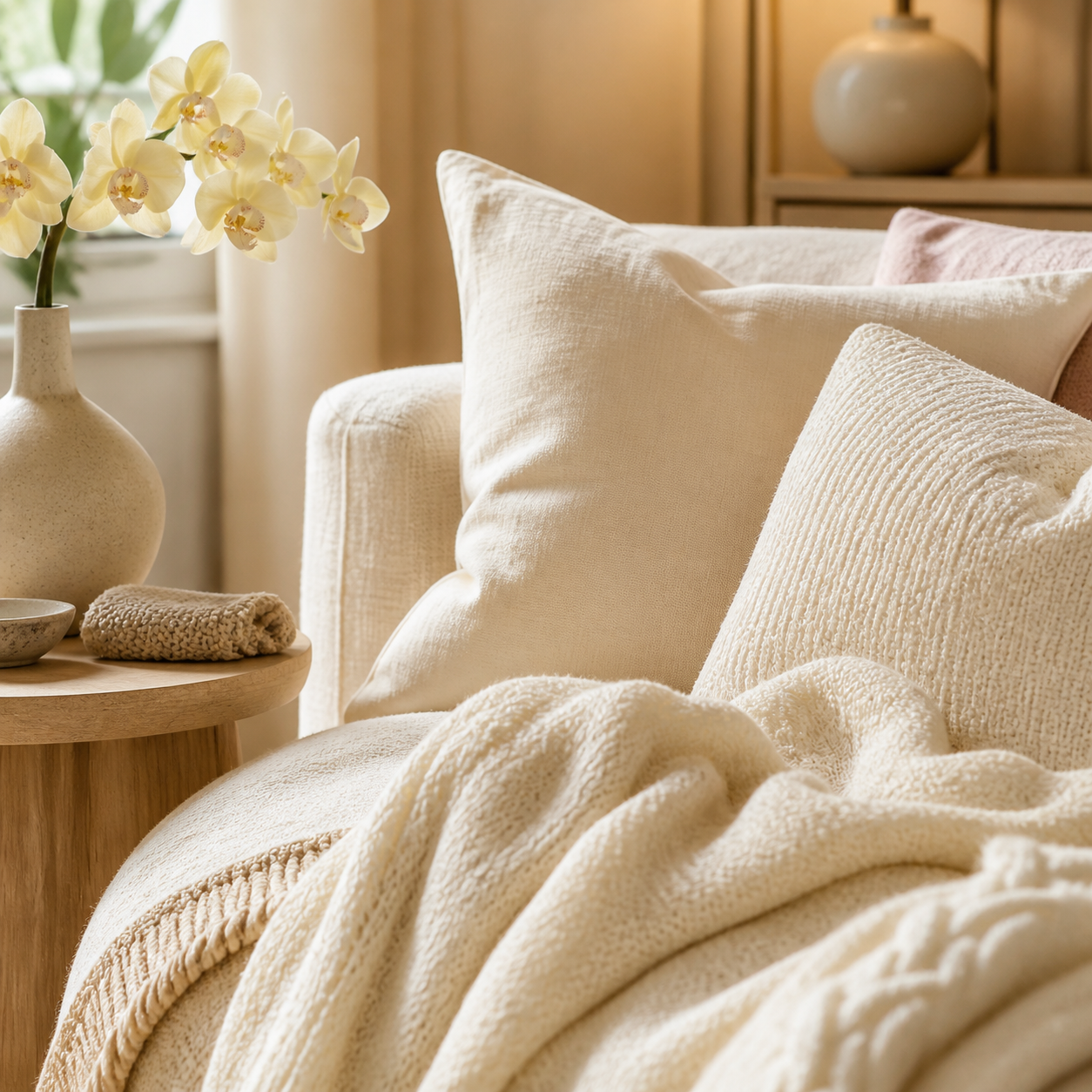 Cozy freshness mood room inspiration